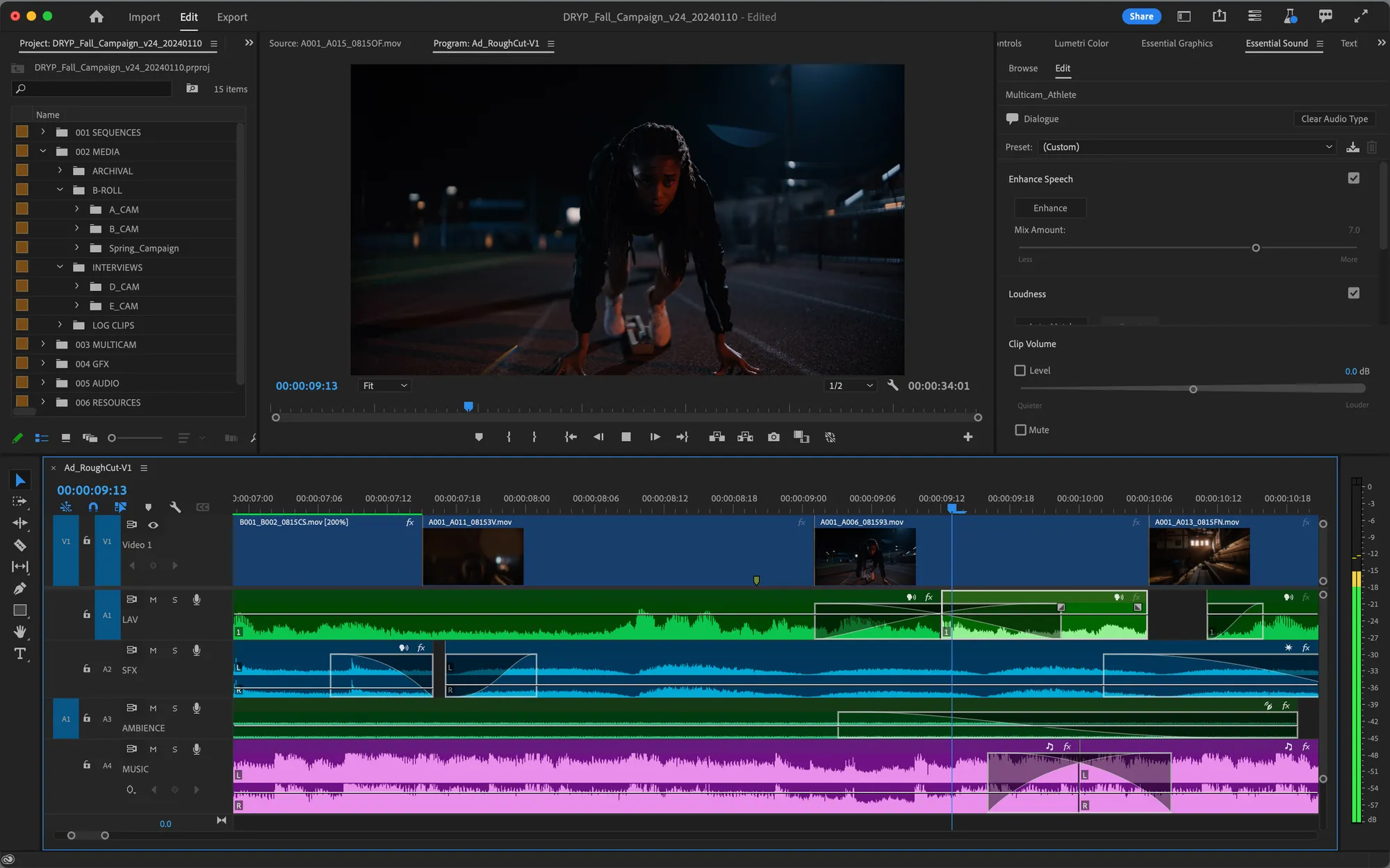 A Screenshot of Adobe Premiere Pro 24